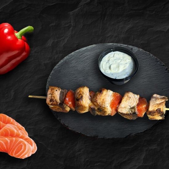 Шашлычки из лосося