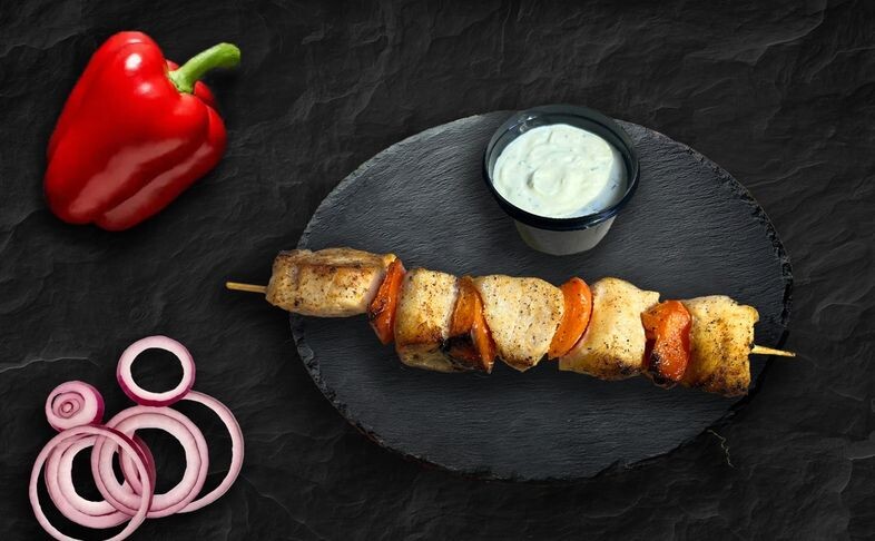 Шашлычки из куриной грудки