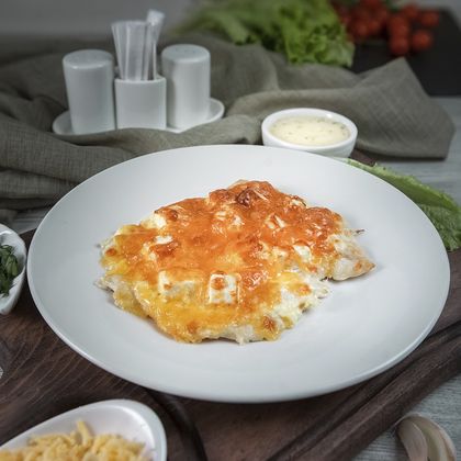 Отбивная с фетой куриная