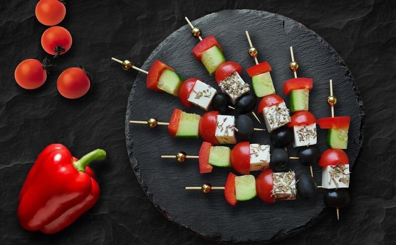 Канапе Овощное