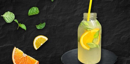 Домашний лимонад лимонный