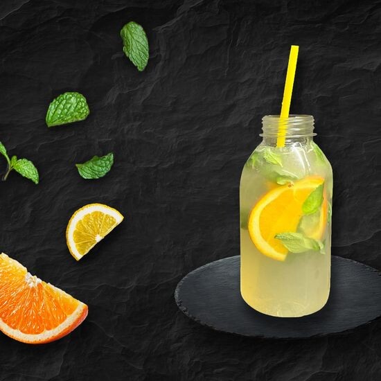 Домашний лимонад лимонный