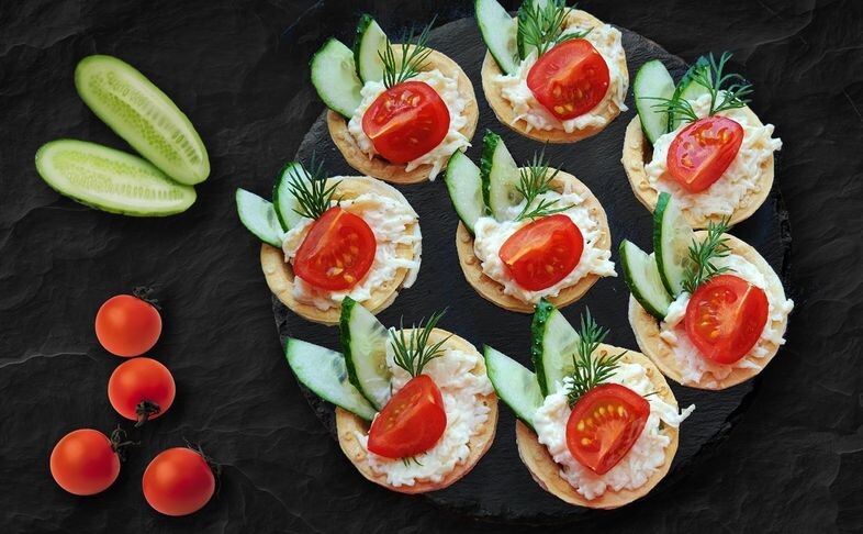 Тарталетки с сыром