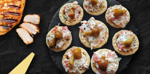 Тарталетки с курицей