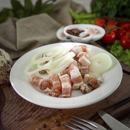 Грудинка соленая