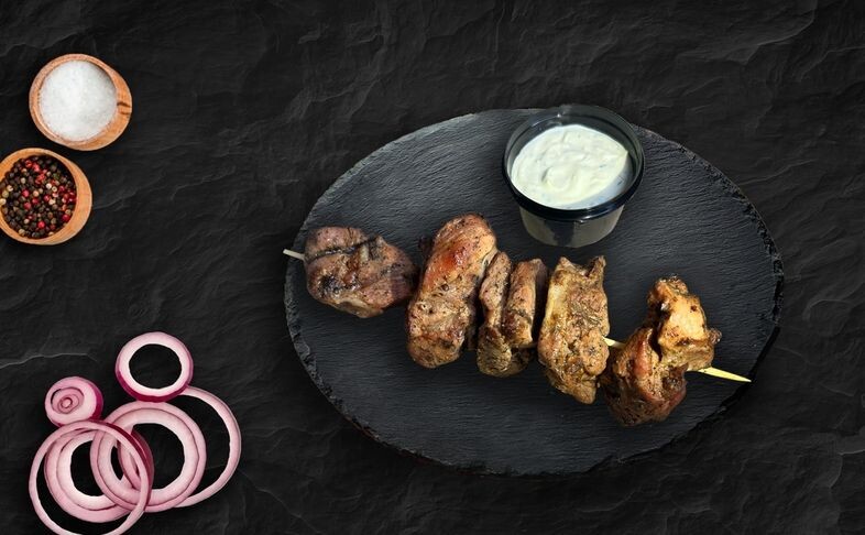 Шашлычки из свиной шеи