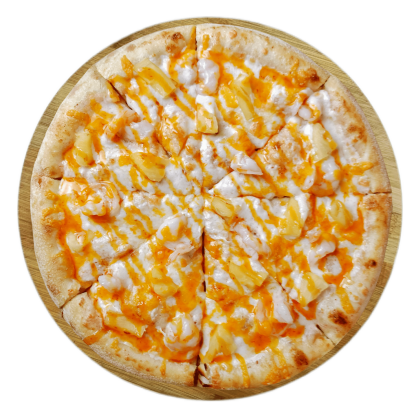 Пицца «С ананасом и креветками»