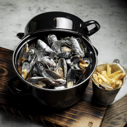 Мидии сливки-чеснок 0,5