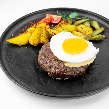 Бифштекс из мраморной говядины