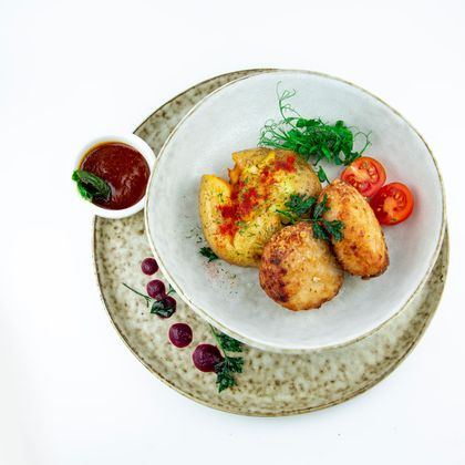 Котлеты из филе курицы и индейки