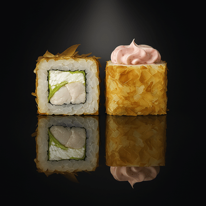 Запеченный с курицей