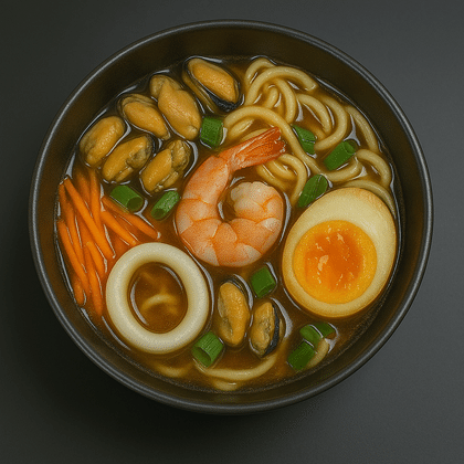 Рамен с морепродуктами