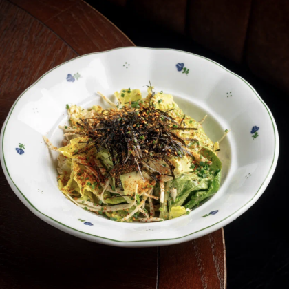 Хрустящий зеленый салат