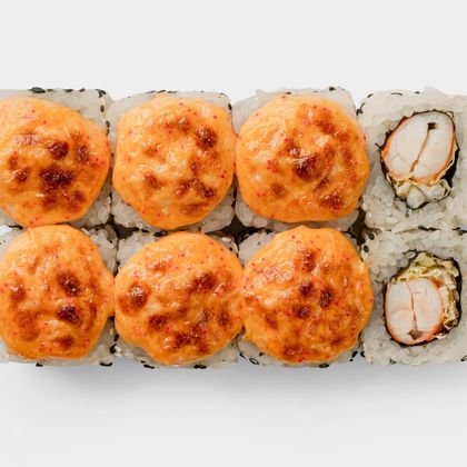 Запеченный с креветкой