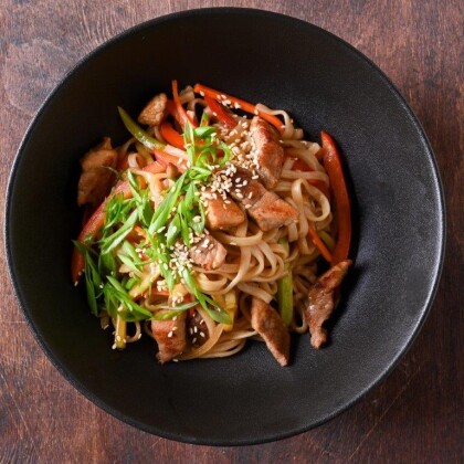 Вок со свининой