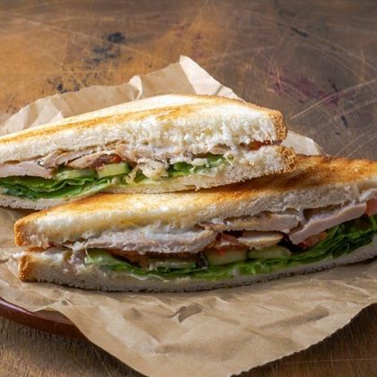 Тост с курицей