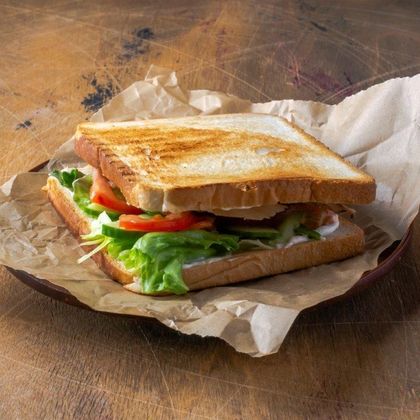 Тост с ветчиной и сыром