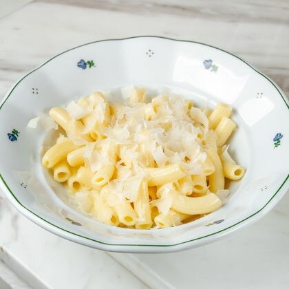 Детские маккерончини аль бурро