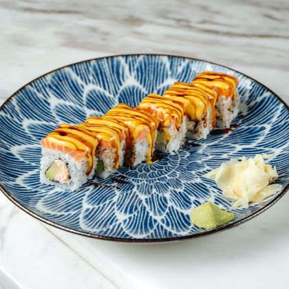 Mini Ролл с крабом