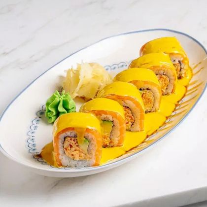 Ролл с крабом