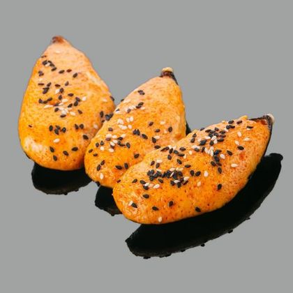 Запеченные мидии "В створках и соусом спайси"