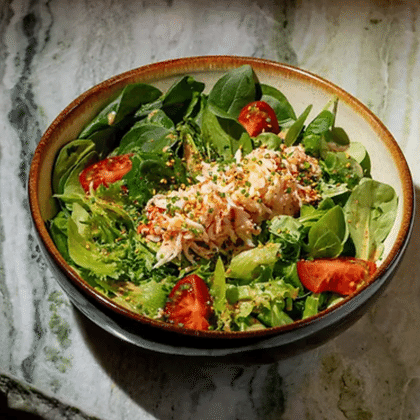 Салат с крабом