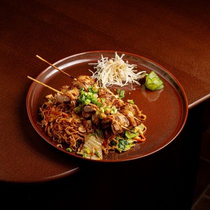 Лапша с курицей