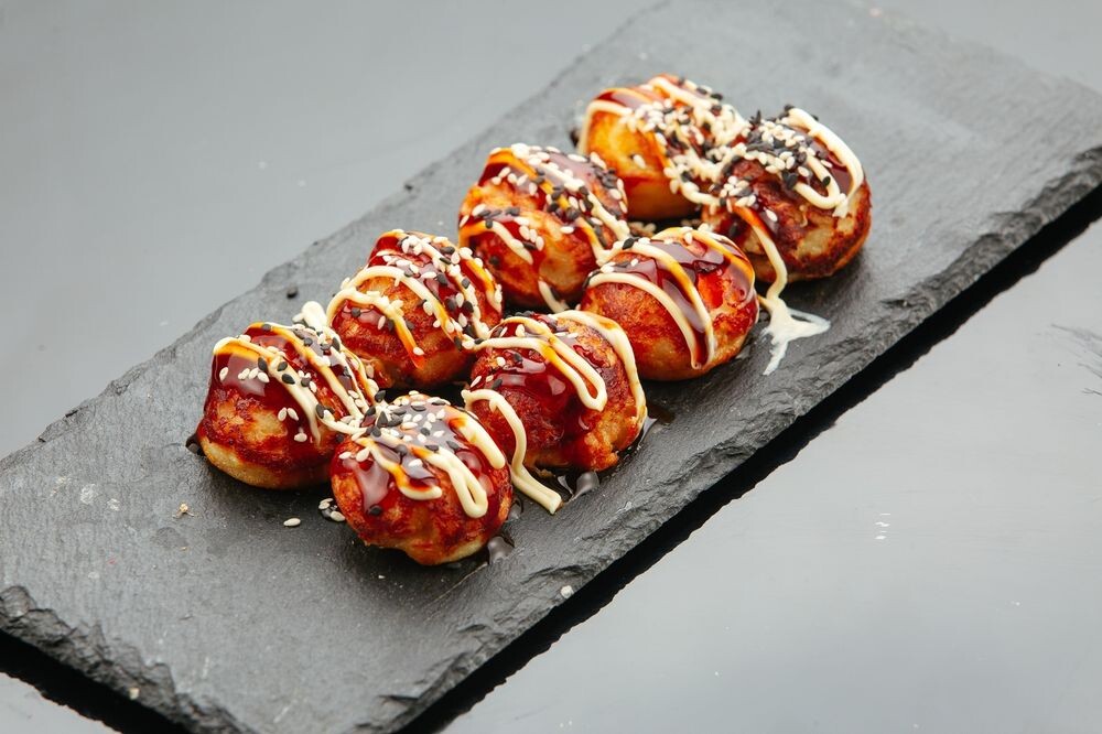 Такояки с креветками