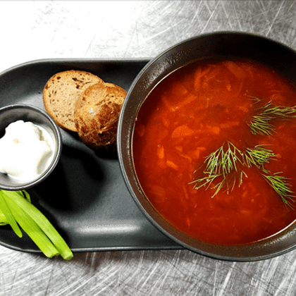 Борщ с говядиной