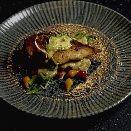 Жареная куриная грудка с картофелем