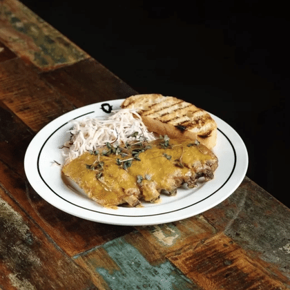 Свиные ребра в медово-горчичном соусе