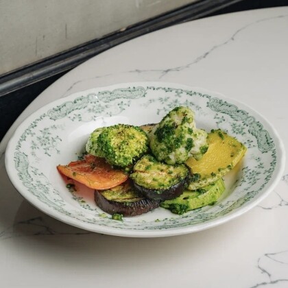 Печёные овощи на гриле