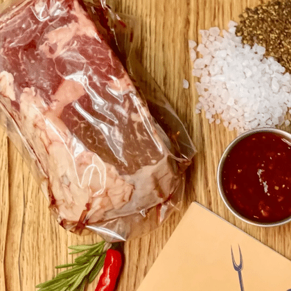 Большой стейк Рибай BBQ