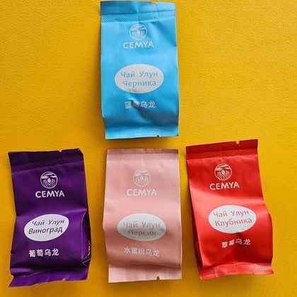 Зеленый чай в ассортименте