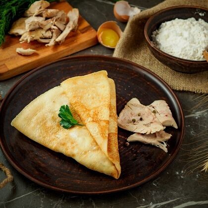 Блин с курицей 160 гр.
