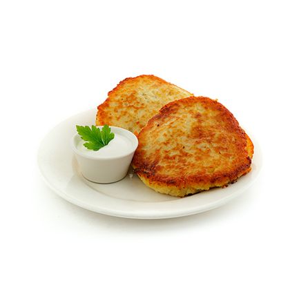 Демидовские драники с мясом 2шт.