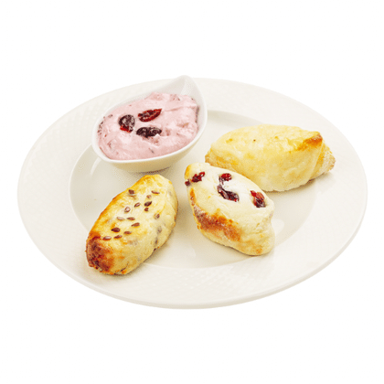 Лапуны со сливочной клюквой