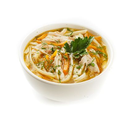 Суп лапша с курицей
