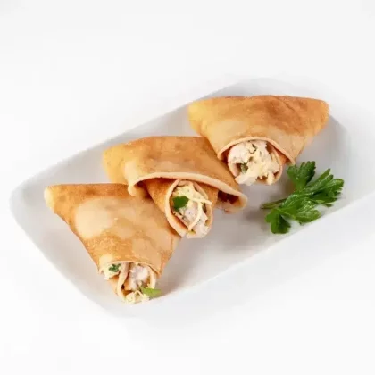 Блины с курицей