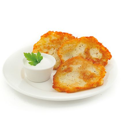 Драники со сметаной 3шт