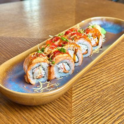 Хоккайдо ролл запеченный