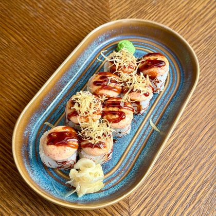 Аляска ролл запеченый пикантный