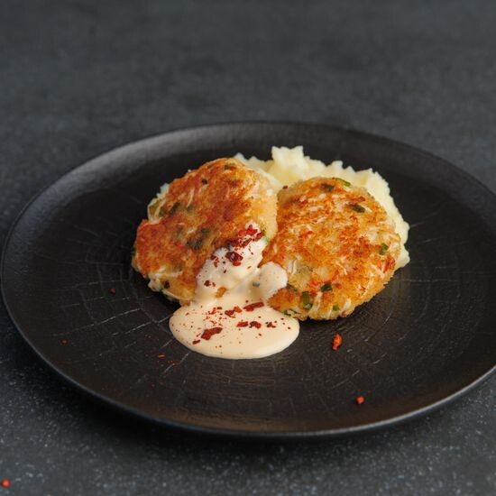 Котлеты из мяса камчатского краба