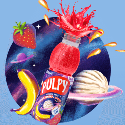 Палпи Галакси Пломбир