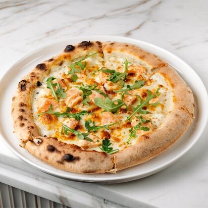 Пицца спайси лосось