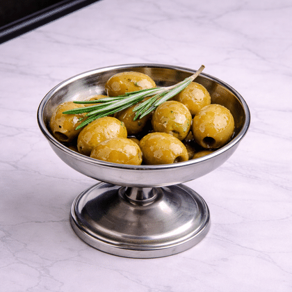 Жареные оливки