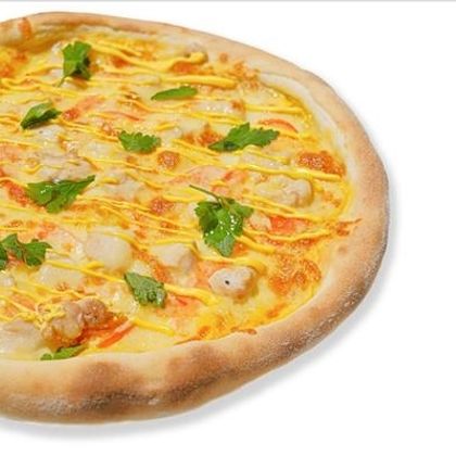 Сытная курочка пицца