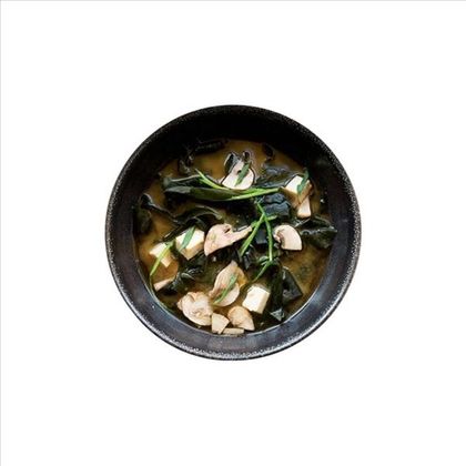 Мисо-суп с шампиньонами