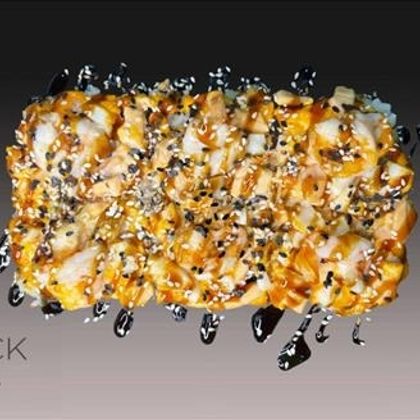 Морская японская пицца