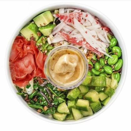 Поке с крабом